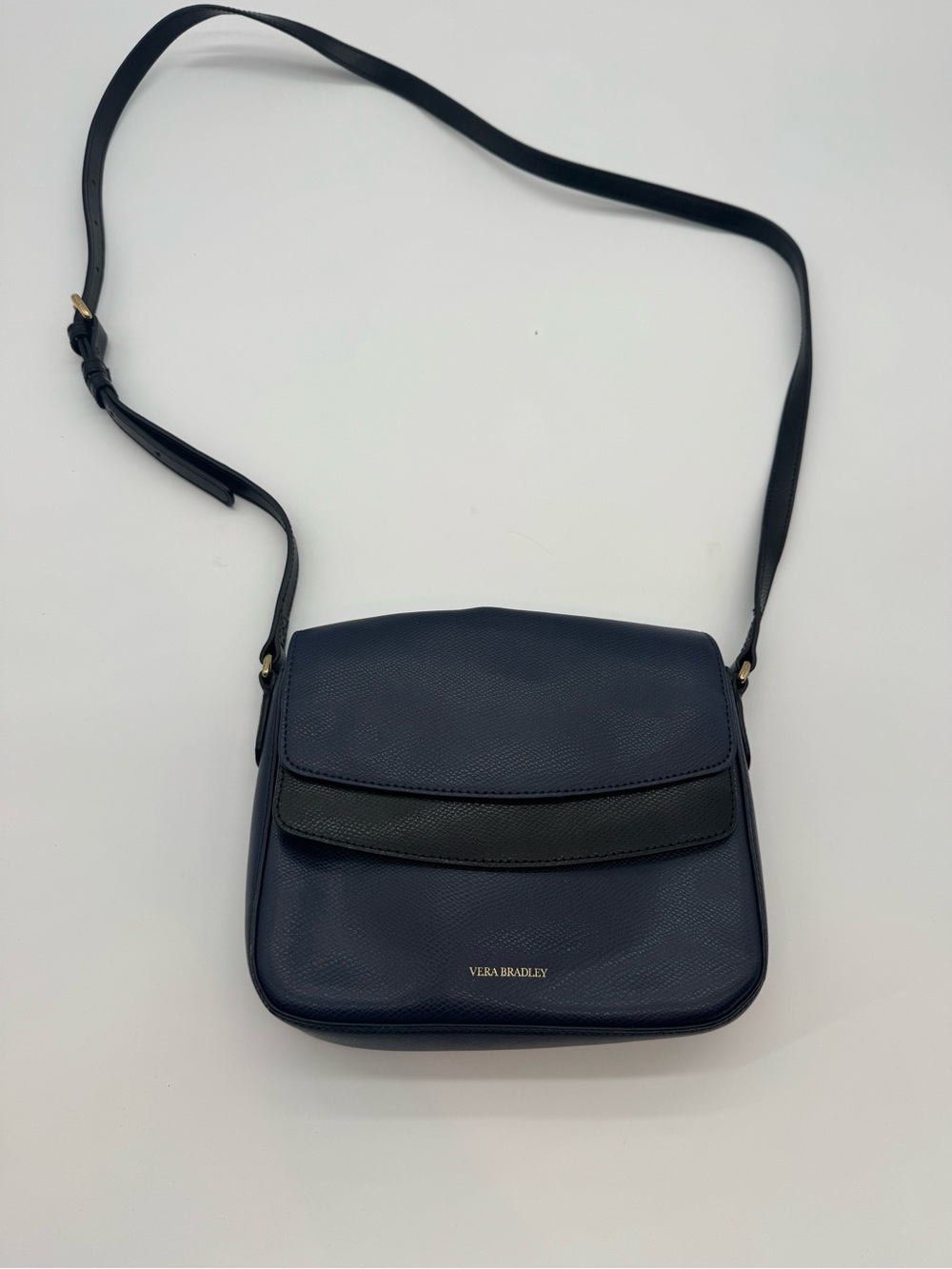 Vera Bradley Navy and Black Crossbody Bag